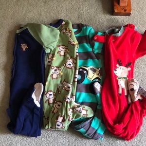 Footie Pajama lot